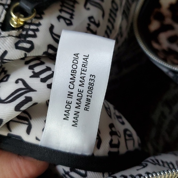 Juicy Couture Leopard Print Weekender Travel Duffel Bag - Picture 13 of 14